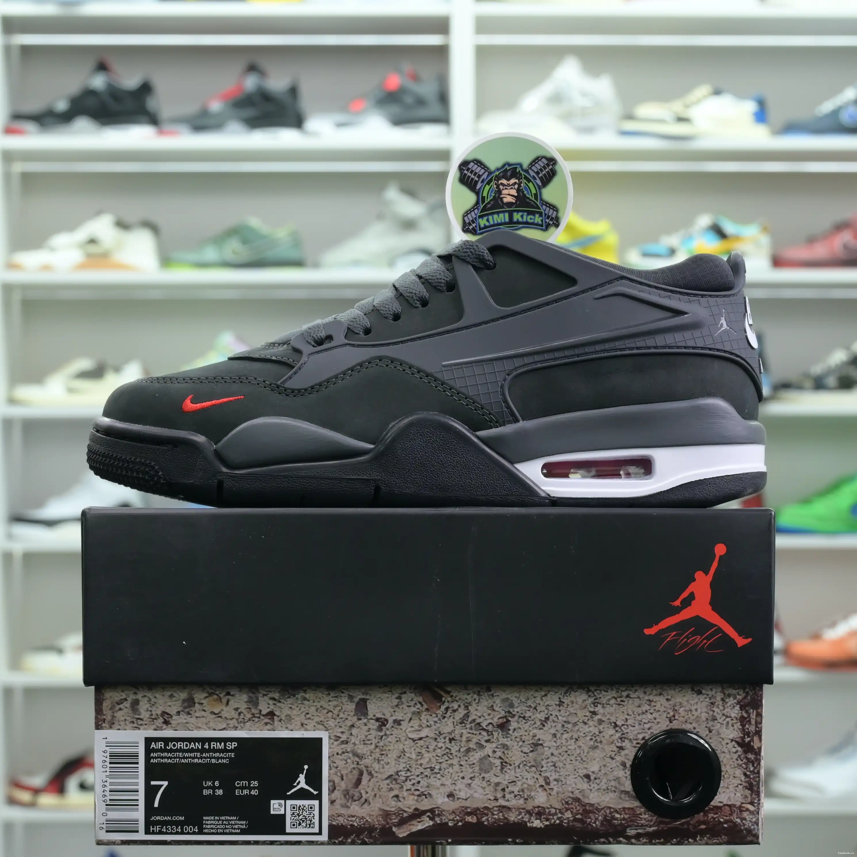 Jordan Nigel SP RM “Anthracite” x Kimikick Jordan 4 Sylvester Air 0427